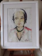 Van Dongen Gesigneerd Portret van Dame, Ophalen of Verzenden