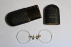 optiek pince nez oude bril P.Römer Nijmegen, Antiek en Kunst, Ophalen of Verzenden