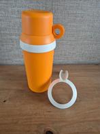Tupperware Duo therm (thermoskan/isoleerkan) 1L Oranje/wit, Huis en Inrichting, Keuken | Tupperware, Ophalen of Verzenden, Zo goed als nieuw