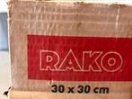 Rako 30x30cm antracietgrijs vloertegel restant 1m2, Ophalen, Keramiek, Nieuw, Minder dan 5 m²
