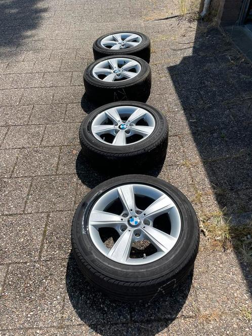 Originele BMW velgen 16 inch incl bandenspanningsensors, Auto-onderdelen, Banden en Velgen, Velg(en), Zomerbanden, 16 inch, 205 mm