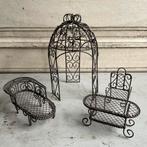 Sale metalen tuinset poppenhuis *tres belle*, Verzenden