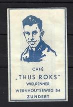 1188 Zundert cafe THIJS ROKS wielrenner, Verzamelen, Ophalen of Verzenden, Nederland
