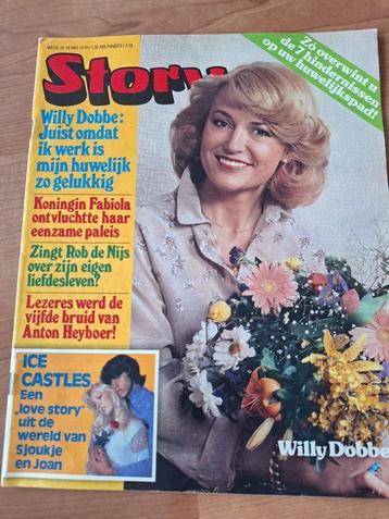 Story 1987 Willy Dobbe Miss Rob de Nijs Maywood Champagne beschikbaar voor biedingen
