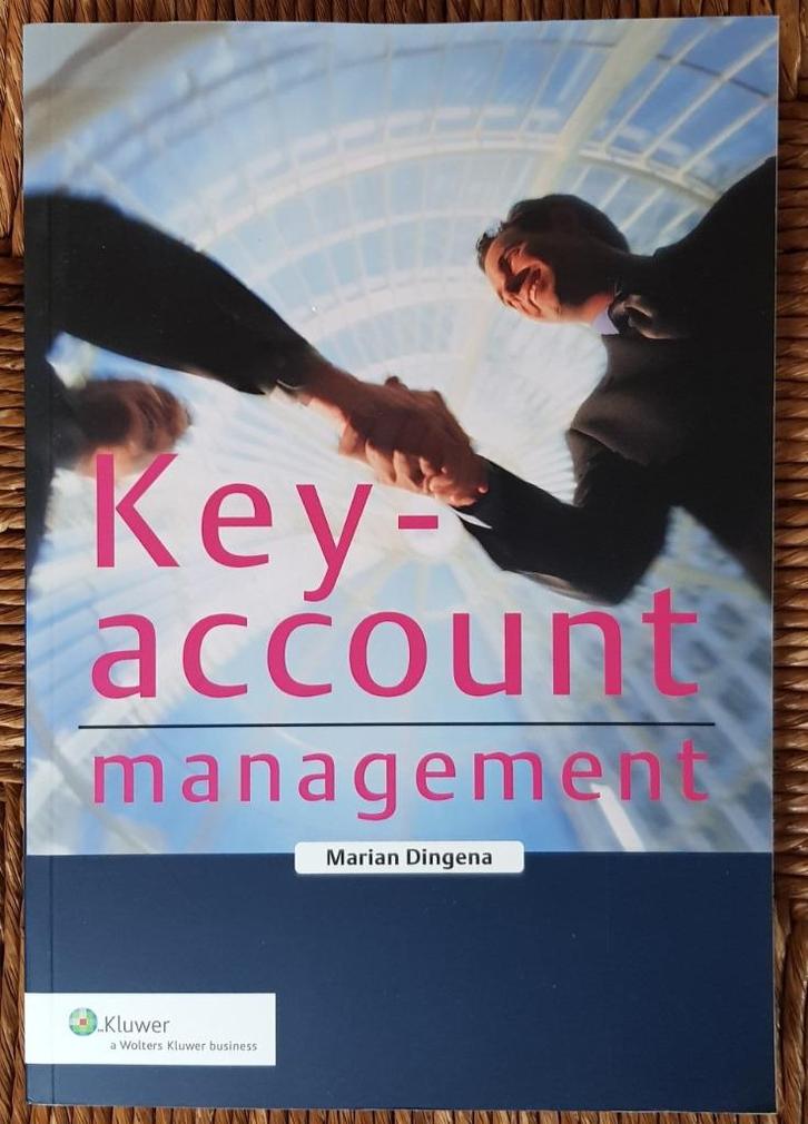 Key-account management - Marian Dingena - IZGST, Boeken, Economie, Management en Marketing, Zo goed als nieuw, Management, Ophalen of Verzenden