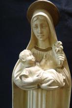 100138`224=Maria met het Heilig Kindje, Jugendstil., Antiek en Kunst, Antiek | Religie, Ophalen of Verzenden