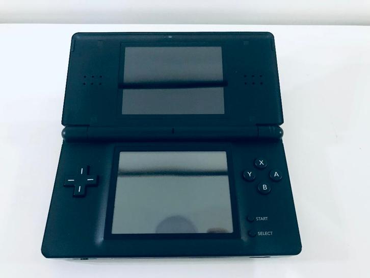 Nintendo DS Lite - Zwart + R4 Kaartje + Oplader + Case, Spelcomputers en Games, Spelcomputers | Nintendo DS, Zo goed als nieuw