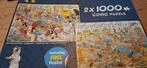 2 Van Haasteren Puzzels - 1000 Stukjes, Hobby en Vrije tijd, Denksport en Puzzels, Ophalen of Verzenden, 500 t/m 1500 stukjes