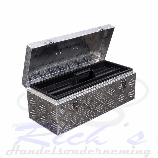 Opbergbox , gereedschapkist 570x245x220mm Aluminium, NB, Nieuw, Ophalen of Verzenden, NB