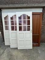 4 Hardhouten binnendeuren 82 x 201,50 x 4 Cm, Doe-het-zelf en Verbouw, Deuren en Horren, Gebruikt, 80 tot 100 cm, Binnendeur, Ophalen of Verzenden
