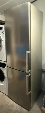 Bosch koelkast met vriesvak – goed werkend – RVS, Ophalen, Gebruikt, 200 liter of meer, 60 cm of meer