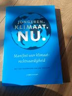Jongeren. Klimaat. NU. Manifest, Verzenden, Maatschappij en Samenleving, Diverse auteurs, Zo goed als nieuw