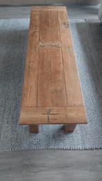 Salontafel massief teakhout., Ophalen, Teakhout, 50 tot 100 cm, Zo goed als nieuw