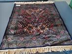 Perzisch kleed, tapijt, vloerkleed, tafelkleed 99 x 93 cm, Huis en Inrichting, 50 tot 100 cm, Gebruikt, Beige, Rechthoekig