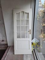 Houten deur met raampjes, Doe-het-zelf en Verbouw, Deuren en Horren, Ophalen