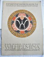 herinnerings- alb v Wilhelmina regeringsjubileum 1898 1938, Verzenden, Zo goed als nieuw, Nederland, Tijdschrift of Boek