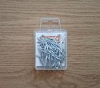 30 stuks gordijnhaken / insteekhaken groot van Kwantum, Huis en Inrichting, Ophalen of Verzenden, Nieuw, Minder dan 100 cm