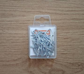 30 stuks gordijnhaken / insteekhaken groot van Kwantum beschikbaar voor biedingen