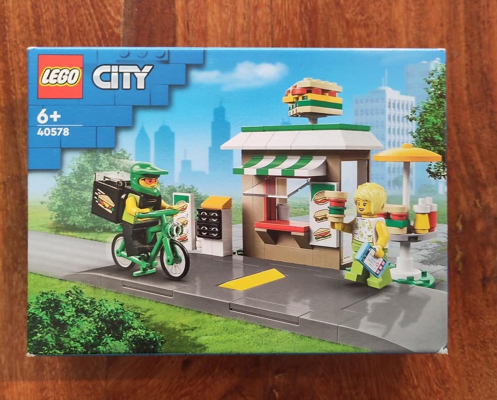 LEGO City 40578 Sandwich Shop, Kinderen en Baby's, Speelgoed | Duplo en Lego, Ophalen of Verzenden, Nieuw, Complete set, Lego