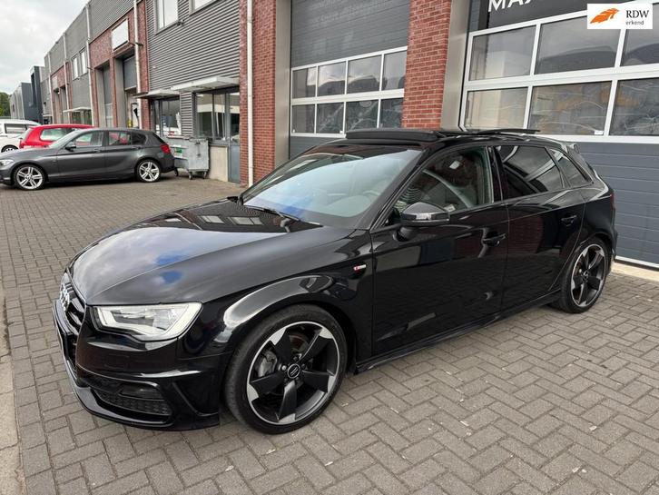 Audi A3 Sportback 1.4 TFSI 3x S-Line LED Pano Navi Trekhaak, Auto's, Audi, Bedrijf, Te koop, A3, ABS, Airbags, Bochtverlichting