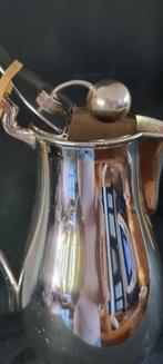 ZELDZAAM Keltum posthoorn verzilverde melkkan koffie thee, Antiek en Kunst, Ophalen of Verzenden