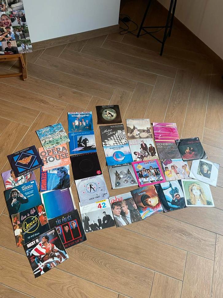 Singles Collectie - Pop, Rock, Dance, jaren '80, Cd's en Dvd's, Cd Singles, Gebruikt, Pop, 6 singles of meer, Ophalen of Verzenden