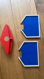 Quadrilla Hape Knikkerbaan opvangbak en wipwap, Ophalen of Verzenden, Gebruikt