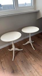 Nachtkastje wit twee stuks, Huis en Inrichting, Slaapkamer | Nachtkastjes, Ophalen, Gebruikt, 55 tot 70 cm, 45 tot 65 cm