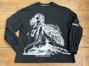 zwarte longsleeve met wings M in ~~nieuw~~ staat beschikbaar voor biedingen