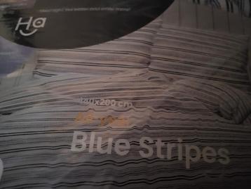 2x HappyBed Blue Stripes140x200 - Dekbed voor het hele jaar beschikbaar voor biedingen