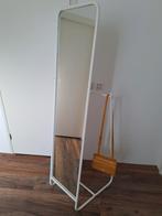 Ikea passpiegel staande spiegel KNAPPER, wit, Huis en Inrichting, Minder dan 50 cm, 150 tot 200 cm, Rechthoekig, Zo goed als nieuw
