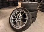 Oz Racing velgen Audi 5x112 met band 4 stuks R19 Inch 225/40, Gebruikt, 255 mm, -, -