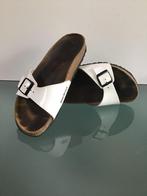 GRATIS VERZENDEN | BIRKENSTOCK Madrid lak witte slippers 40, Slippers, Verzenden, Wit, Zo goed als nieuw
