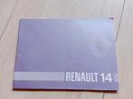 Instructie boekje Renault 14 paars, Ophalen