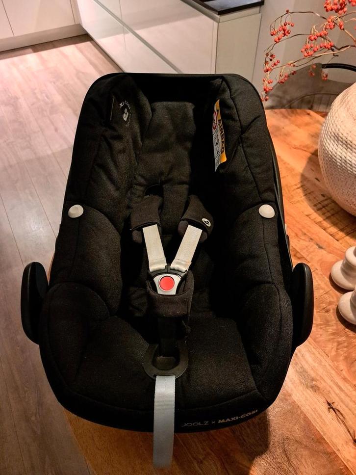 Joolz x Maxi Cosi + FamilyFix2 + Reisadapter, Kinderen en Baby's, Autostoeltjes, Zo goed als nieuw, Maxi-Cosi, 0 t/m 13 kg, Isofix