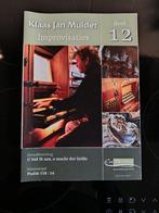 Klaas Jan Mulder | Improvisaties deel 12 – noten, Ophalen of Verzenden, Artiest of Componist, Religie en Gospel, Orgel