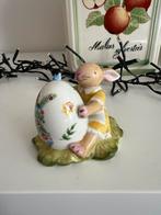 Villeroy Boch Pasen Bunny Family zeldzaam beeldje, Diversen, Pasen, Ophalen of Verzenden, Zo goed als nieuw