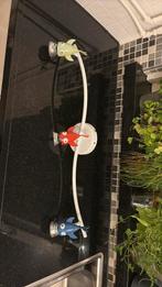 Vrolijke IKEA Kryp-lamp mét drie werkende led-lampjes, Ophalen, Gebruikt, Metaal of Aluminium, Led