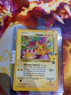 Celabrations Pikachu Birthday, Hobby en Vrije tijd, Verzamelkaartspellen | Pokémon, Ophalen of Verzenden, Zo goed als nieuw, Losse kaart