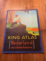 King Atlas Nederland voor School en Toerisme, Boeken, Gelezen, Overige atlassen, Ophalen of Verzenden, 1800 tot 2000