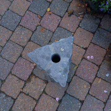 Fonteinblok Grijs/Zwart - 50cm beschikbaar voor biedingen