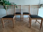 Set van 4 vintage eetkamerstoelen | Ikea Klitten 1999, Huis en Inrichting, Stoelen, Ophalen, Vintage Deens design danish Ikea