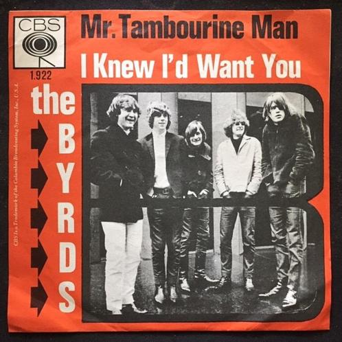 The Byrds Mr Tambourine Man originele single 1965, Cd's en Dvd's, Vinyl Singles, Gebruikt, Single, Pop, 7 inch, Ophalen of Verzenden