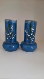 Jugendstil aardewerk vaasjes lelietjes van Dalen, Antiek en Kunst, Ophalen of Verzenden