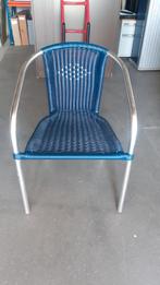 Terrasstoel tuinstoelen, Ophalen, Gebruikt, Aluminium, Stapelbaar