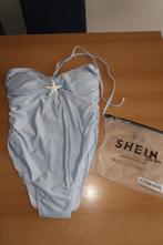Nieuw blauw badpak met schelp maat S / M, Ophalen of Verzenden, Nieuw, Blauw, Badpak