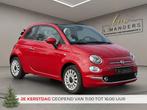 Fiat 500C 1.0 Hybrid Dolcevita 2021 ROOD | Cruise Control |, Auto's, Fiat, Keurmerk '100% Onderhouden', Gebruikt, Euro 6, Leder en Stof