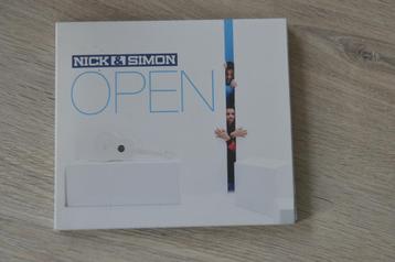 NICK en SIMON == OPEN  (digipack met songteksten ) beschikbaar voor biedingen