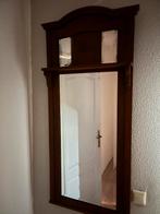 Eikenhouten spiegel antiek, Antiek en Kunst, Antiek | Spiegels, Ophalen, Rechthoekig, 50 tot 100 cm, 150 tot 200 cm