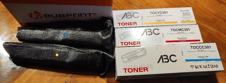 Oki toners (5 nieuwe, 4 gebruikte), Computers en Software, Printerbenodigdheden, Nieuw, Toner, Ophalen